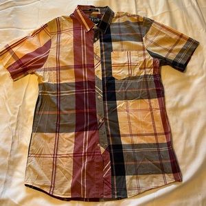 Volcom button down shirt size L